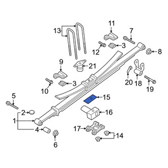 Ford OE - Rear Coil Spring Damper