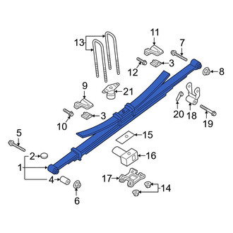 Ford OE - Rear Leaf Spring Assembly