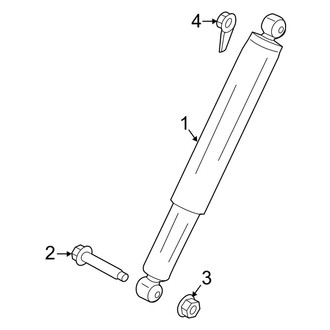 Ford OE - Rear Suspension - Shocks & Components (Crew Cab)