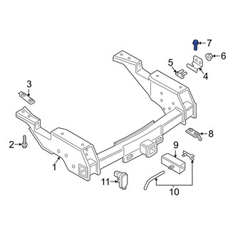 Ford OE - Trailer Hitch Receiver Bolt
