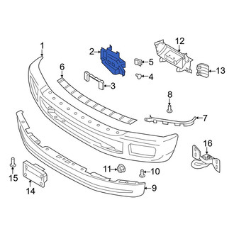 Ford OE - Front Left Radiator Support Air Duct