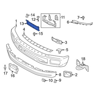 Ford OE - Front Bumper Trim
