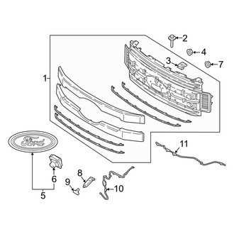 Ford OE - Grille & Components