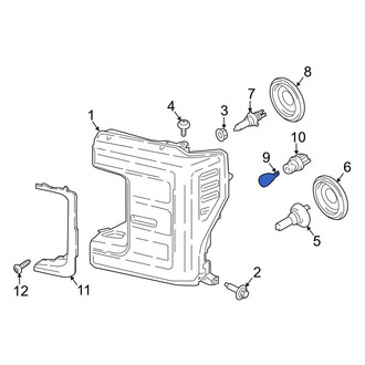 Ford OE - Front Turn Signal Light Bulb