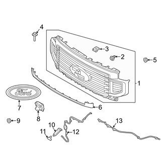 Ford OE - Grille & Components (Limited)