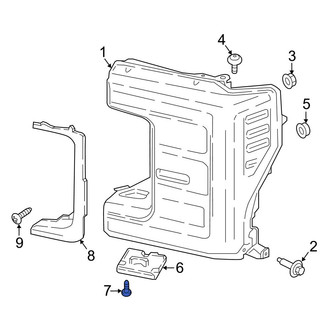 Ford OE - High Intensity Discharge (HID) Lighting Ballast Screw