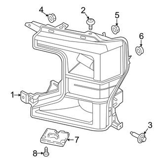 Ford OE - Front Lamps - Headlamp Components (LED)