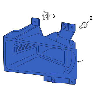 Ford OE - Front Right Fog Light