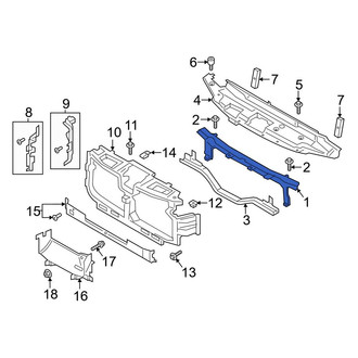 Ford OE - Front Upper Radiator Support Tie Bar