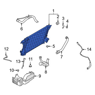 Ford OE - Radiator