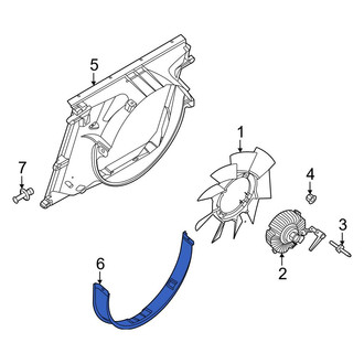Ford OE - Engine Cooling Fan Shroud
