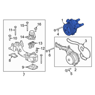 Ford OE - Engine Water Pump