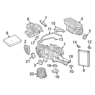 Ford OE - HVAC System Wiring Harness