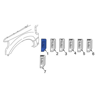 Ford OE - Front Left Fender Emblem