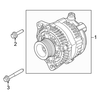 Ford OE - Electrical - Alternator (Single Alternator), (6.7L)