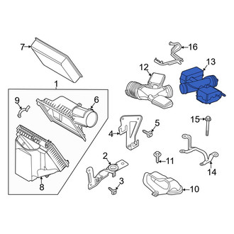 Ford OE - Engine Air Intake Hose