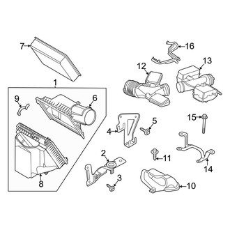 Ford OE - Engine - Air Intake (6.2L)