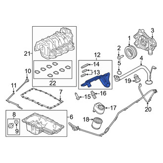 Ford OE - Engine Oil Filter Adapter