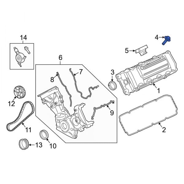 Engine Valve Cover Bolt