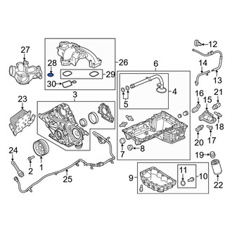 Ford OE - Upper Fuel Injection Plenum Gasket