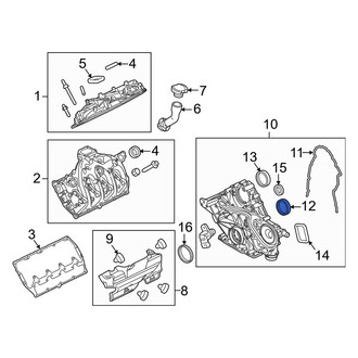 Ford OE - Engine Timing Cover Gasket