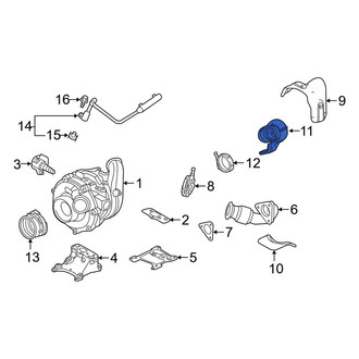 Ford OE - Turbocharger Outlet Tube