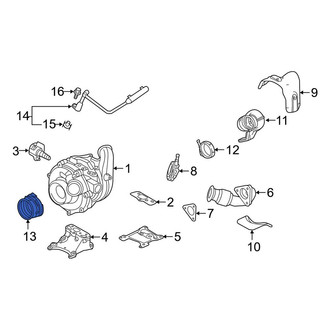 Ford OE - Turbocharger Inlet Hose