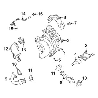 Ford OE - Engine - Turbocharger & Components (6.7L)