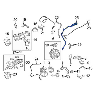 Ford OE - Exhaust Gas Temperature (EGT) Sensor