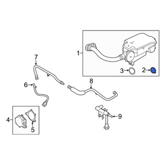 Ford OE - Vapor Canister Purge Valve Assembly Gasket