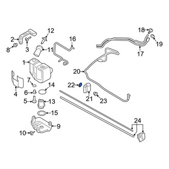 Ford OE - Diesel Exhaust Fluid (DEF) Injector Gasket