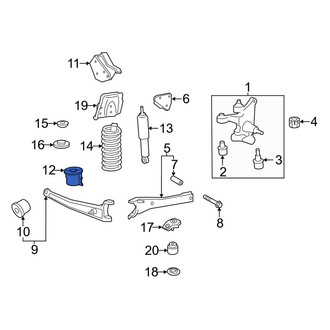 Ford OE - Front Alignment Camber Adjusting Eccentric