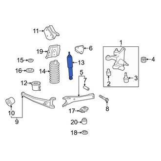 Ford OE - Front Suspension Shock Absorber