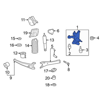 Ford OE - Right Steering Knuckle