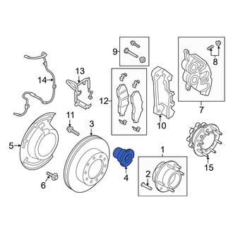 Ford OE - Right Locking Hub