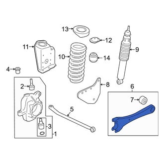 Ford OE - Front Left Radius Arm