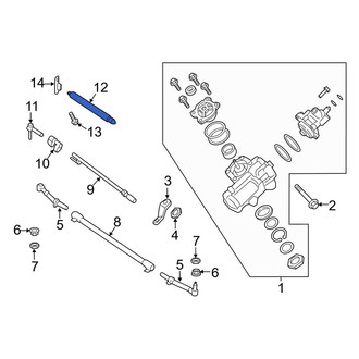 Ford OE - Front Steering Damper