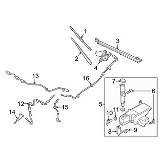 Ford OE - Windshield - Wiper & Washer Components