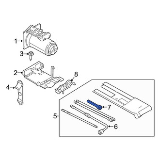Ford OE - Floor Jack Handle