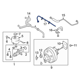 Ford OE - Brake Vacuum Hose