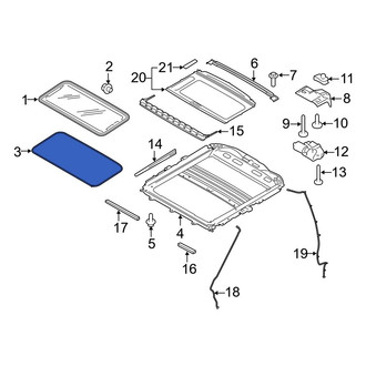 Ford OE - Sunroof Seal