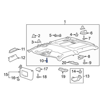 Ford OE - Headliner Grommet