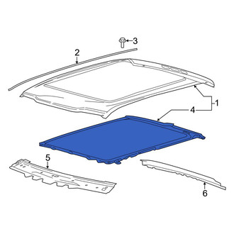 Ford OE - Sunroof Frame