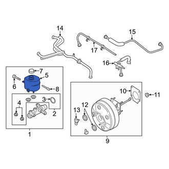 Ford OE - Brake Master Cylinder Reservoir