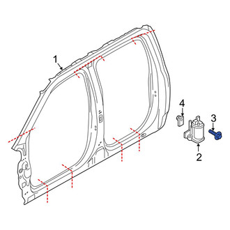 Ford OE - Deck Lid Hinge Bolt