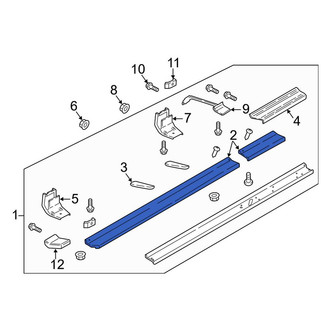 Ford OE - Right Running Board Step Pad