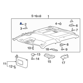 Ford OE - Headliner Clip