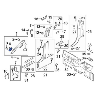 Ford OE - Front Center Speaker