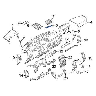 Ford OE - Right Instrument Panel Trim Panel