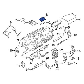 Ford OE - Console Mat